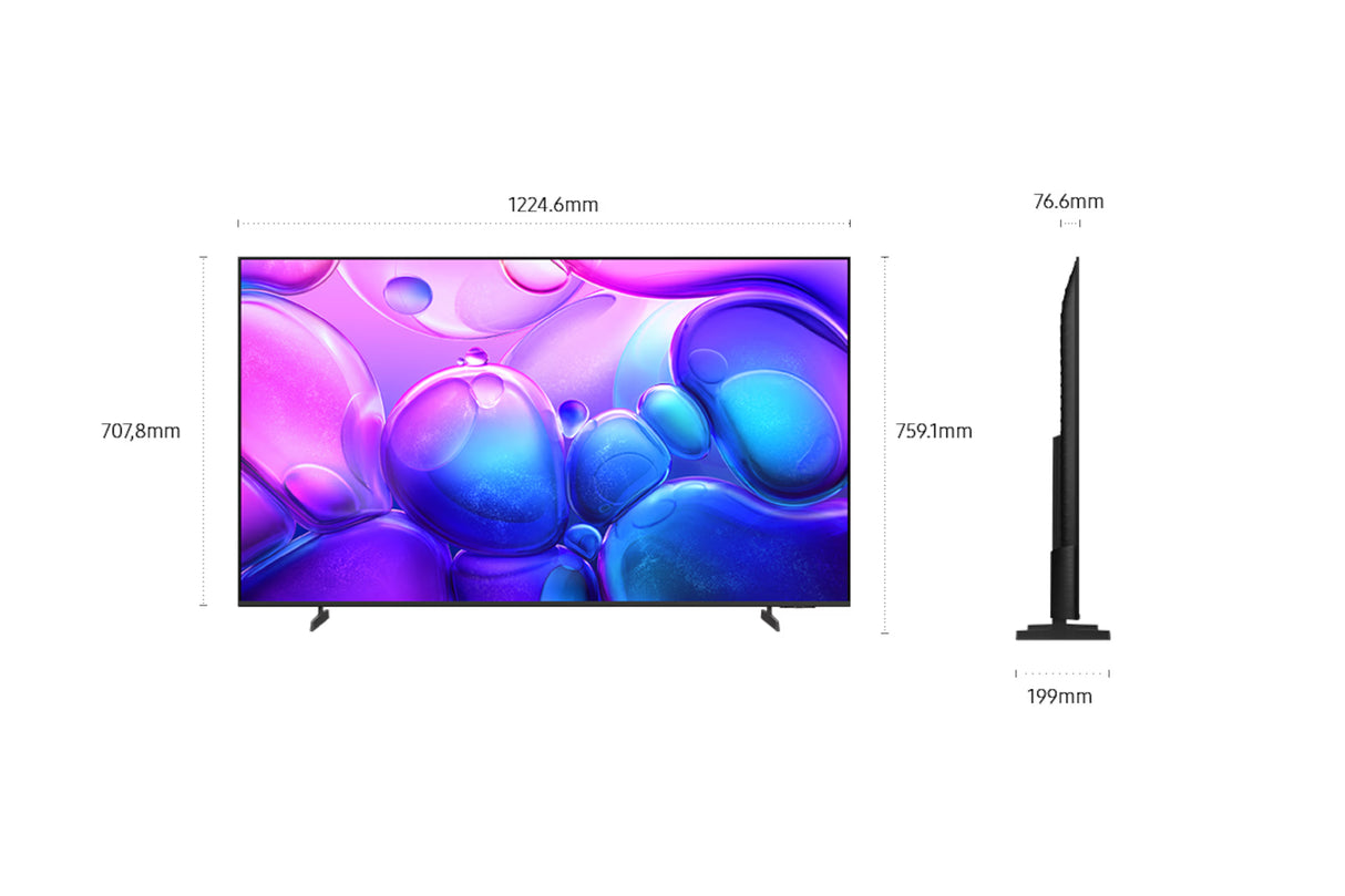 TV QLED Samsung QE55Q6FAAUXZT Smart TV 55" 4K Vision AI Classe G