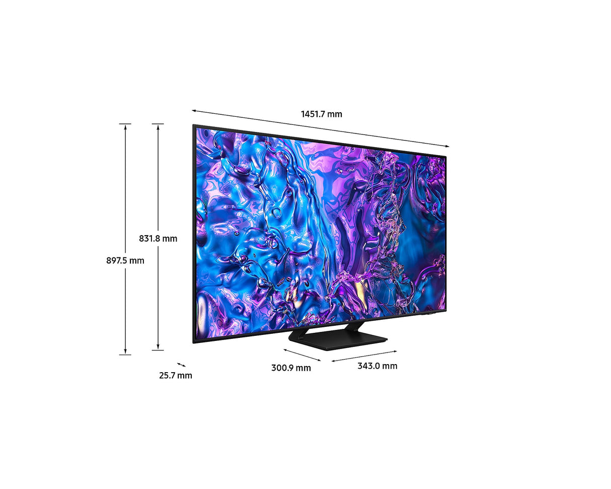 TV Samsung QE65Q70DATXZT 65" QLED 4K AI Upscaling Smart Quantum Dot