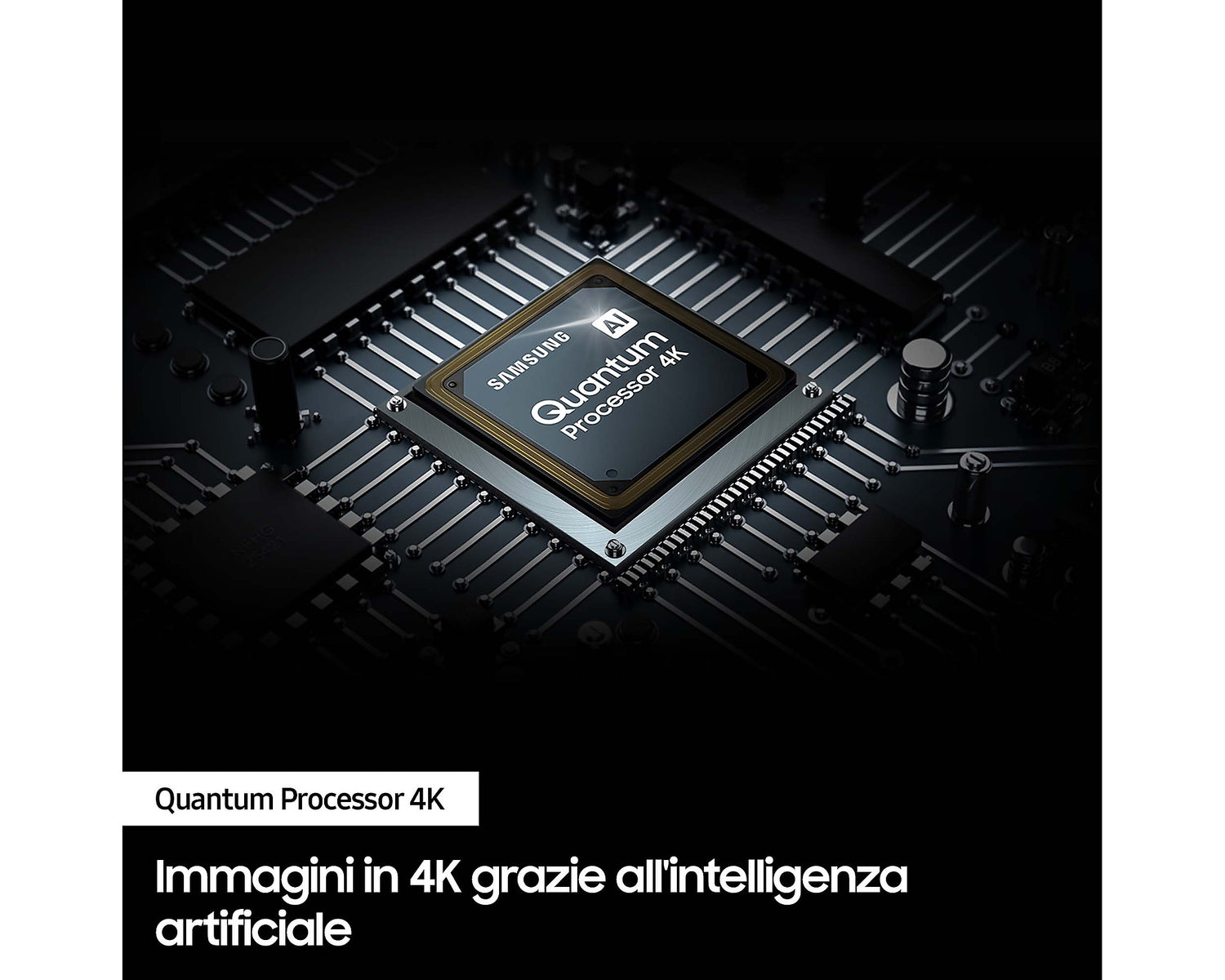 TV Samsung QE65Q70DATXZT 65" QLED 4K AI Upscaling Smart Quantum Dot