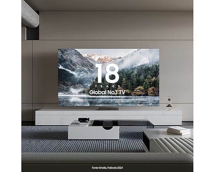 TV Samsung QE75QN800DTXZT 75" QLED Smart Processore NQ8 AI Gen2 Upscaling AI 8K