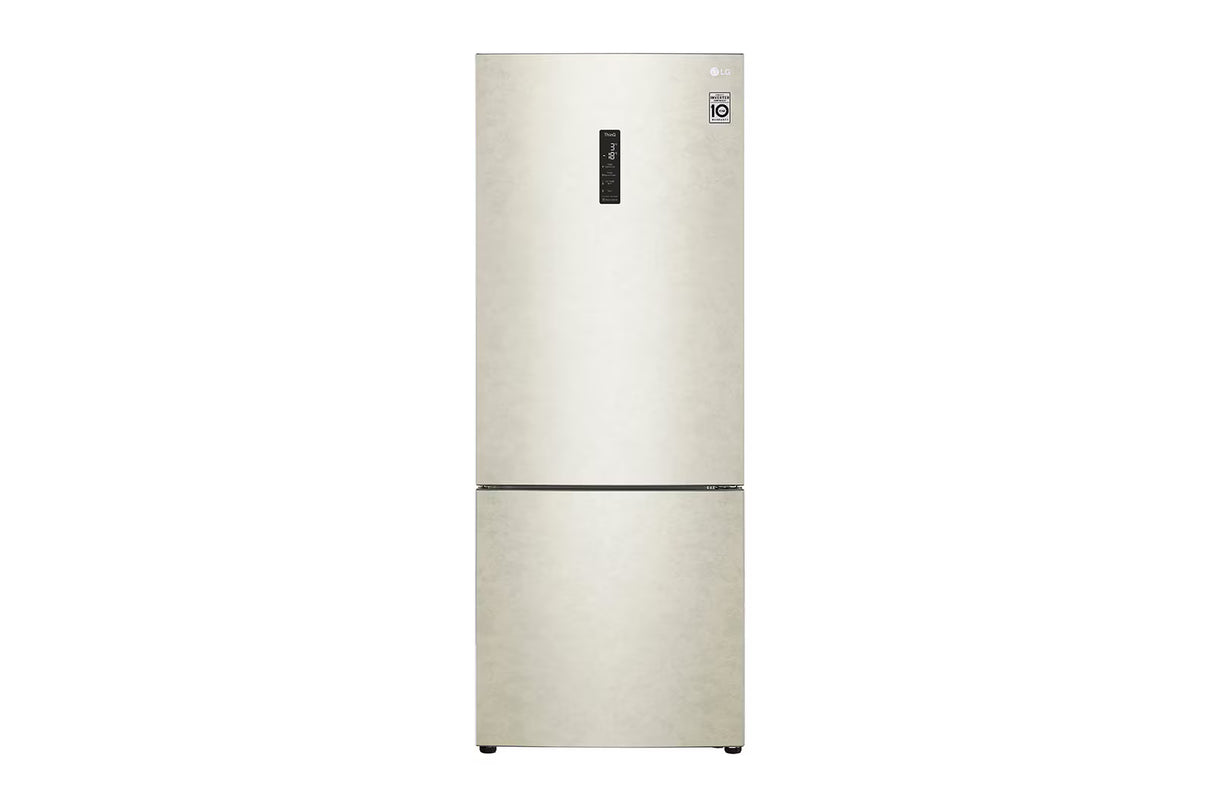 Frigorifero LG GBB567SECMN Libera installazione Classe E 462L No Frost Wifi Sabbia