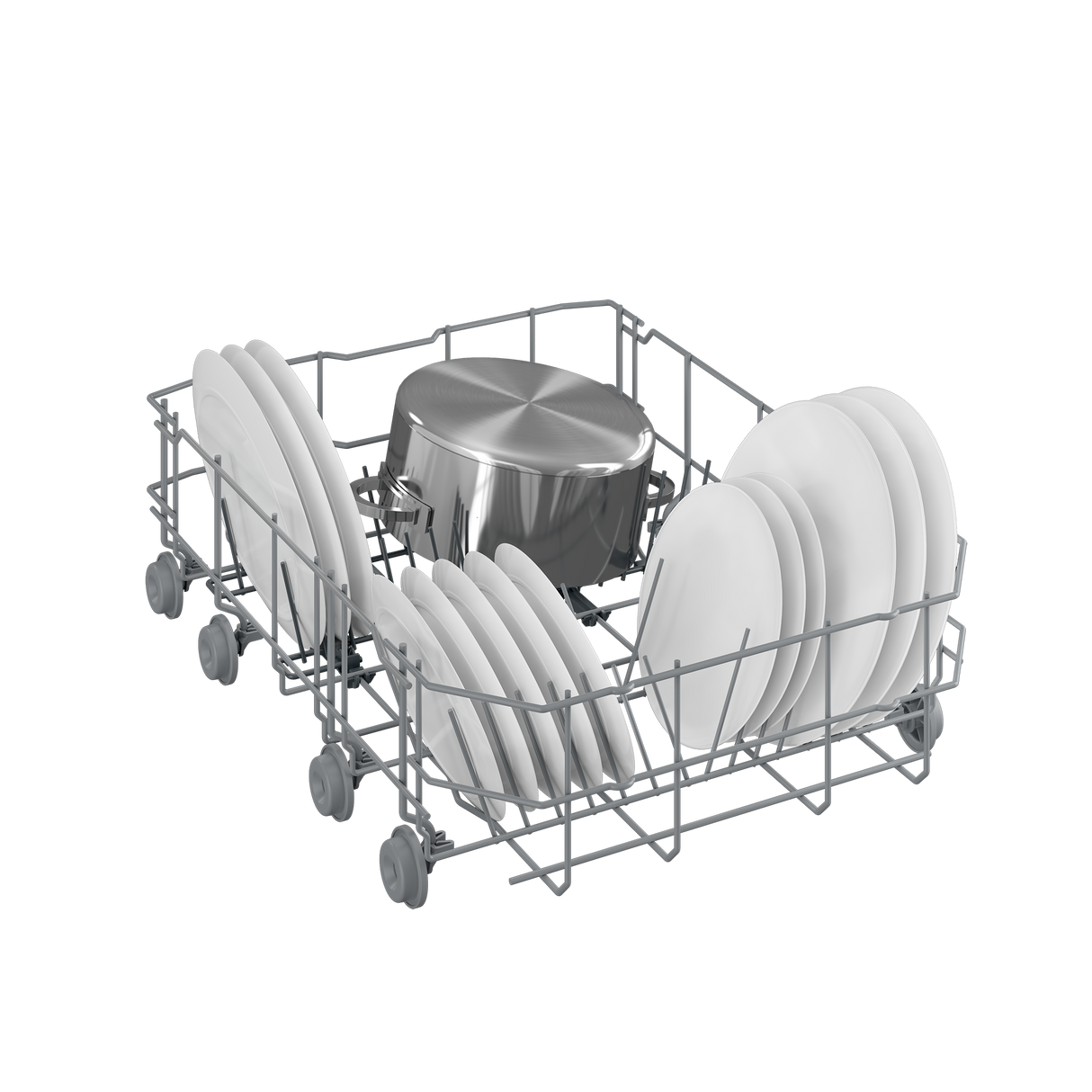 Lavastoviglie Beko DVS05024X Libera Installazione Slim 10 Coperti Larghezza 45 cm Classe E Inox