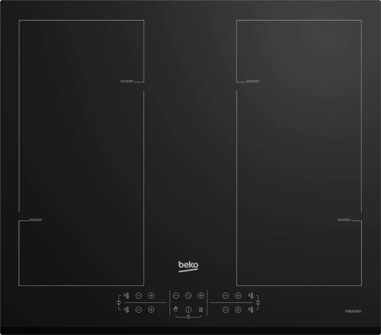 Piano Cottura Induzione Beko HII64206F2MT 60Cm 4 Zone