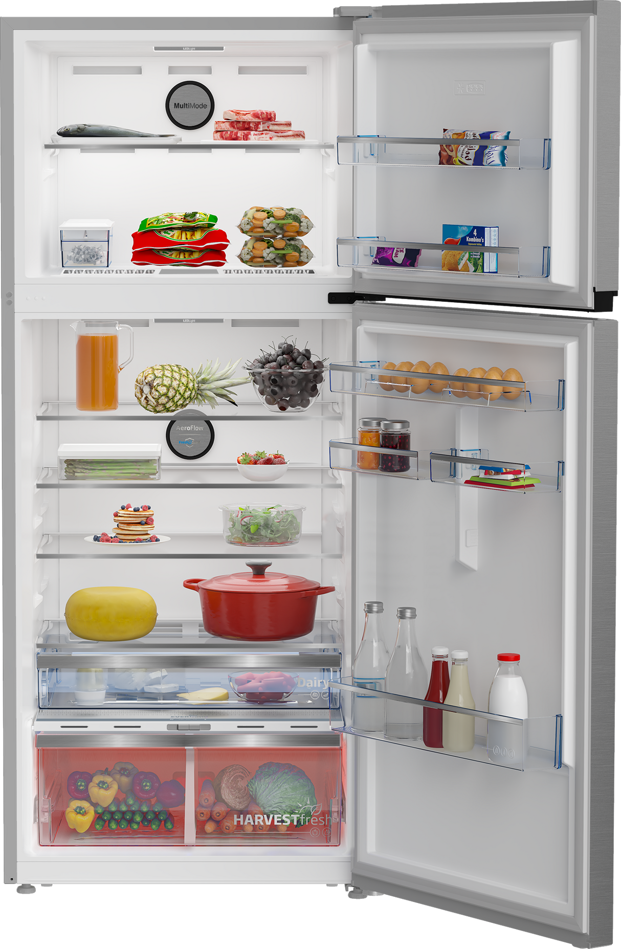 Frigorifero Beko B7RDNE595LXPW Doppia porta 557 Litri Classe D Total No Frost