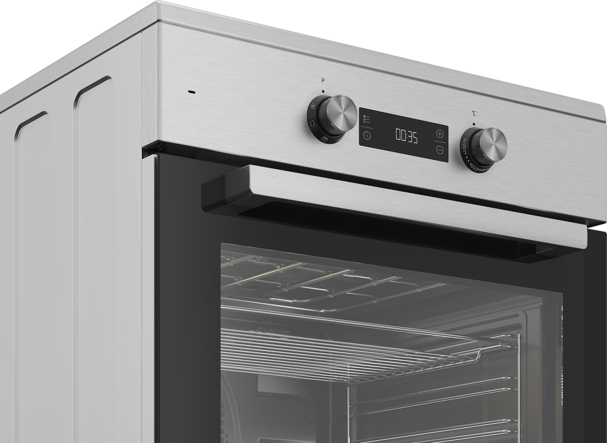 Cucina Beko FSE69300X 60X60 Piano Cottura Induzione Forno Elettrico Multifunzione Classe A
