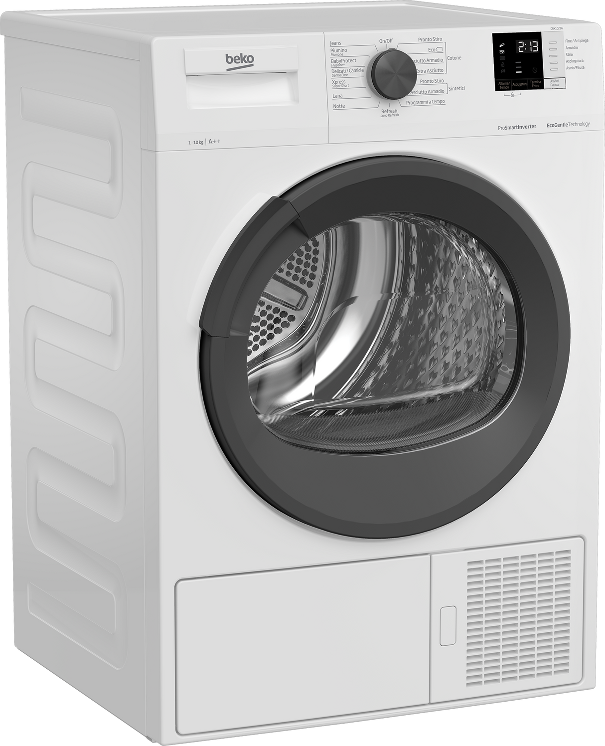 Asciugatrice Beko DRX1023AI Pompa di Calore 10KG Classe E Inverter Bianca
