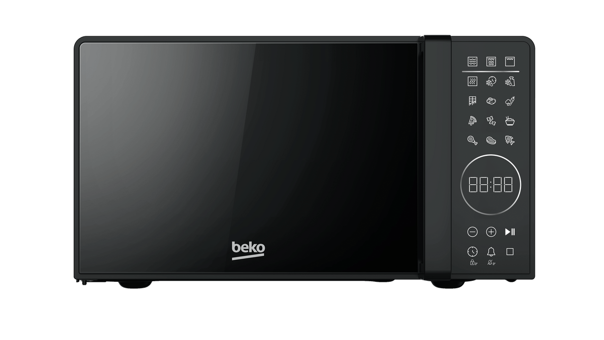Microonde Beko MGC20130BB Funzione Grill 20L 1000W Nero