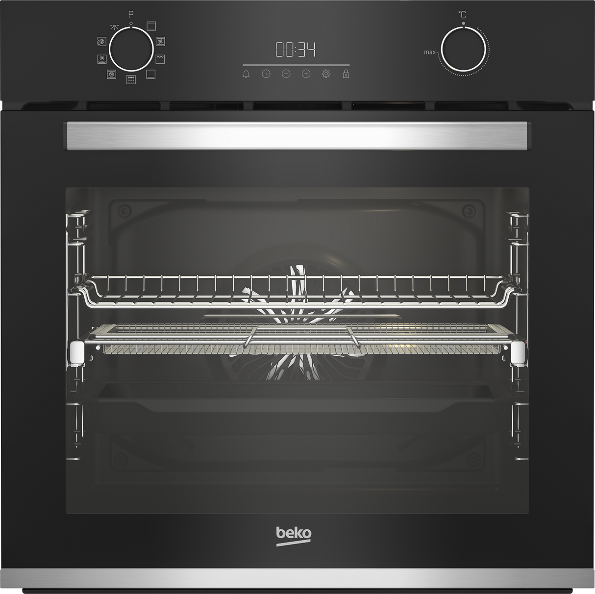 Forno Beko BBIMA13302BMP Elettrico Da Incasso Classe A 72 L Pirolitico AirFry Nero