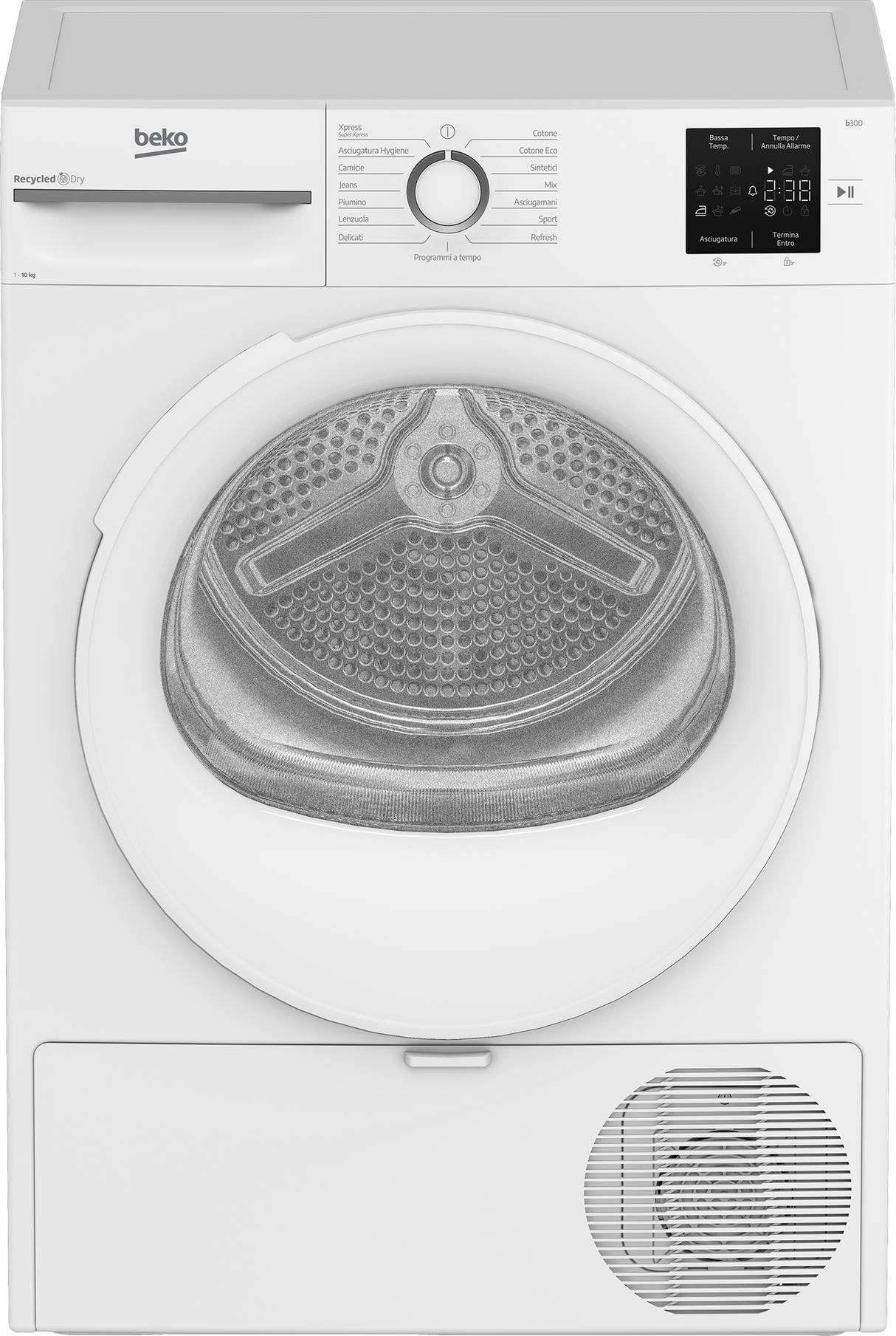 Asciugatrice Beko BMT103EW 10Kg Classe D Pompa di calore