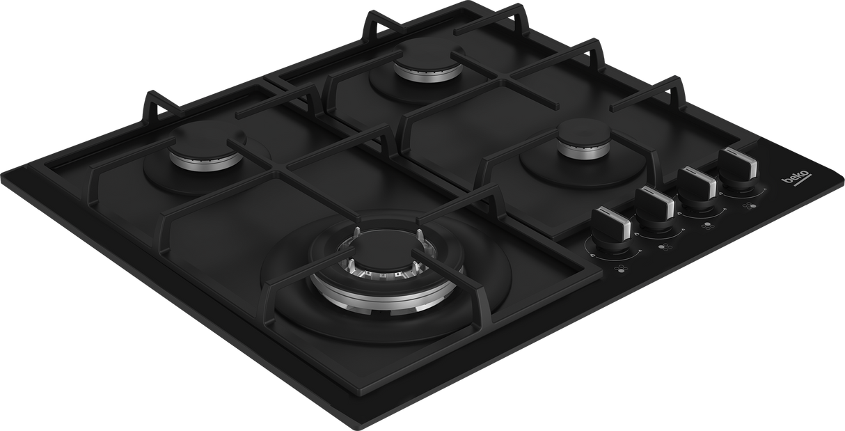 Piano Cottura A Gas Beko HIYG64225SBO 60Cm 3+1 Wok