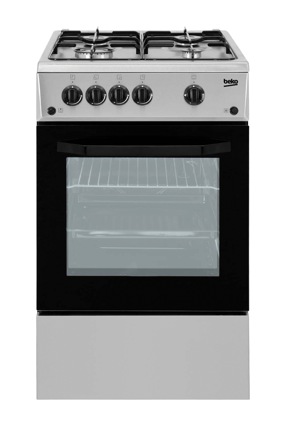 Cucina Beko CSS42014FS 4 fuochi Forno Elettrico Statico 50*50cm Grigia