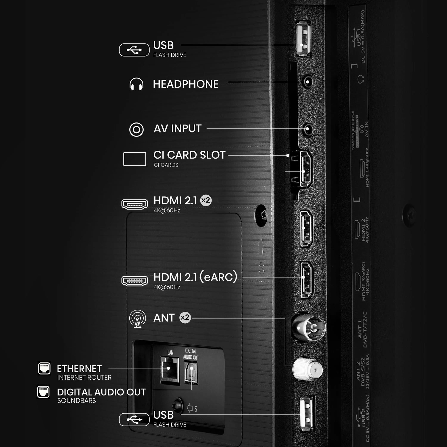 TV Hisense 75A69Q 75" UHD Smart TV AI 4K Smooth Motion Dolby Vision Dolby Audio