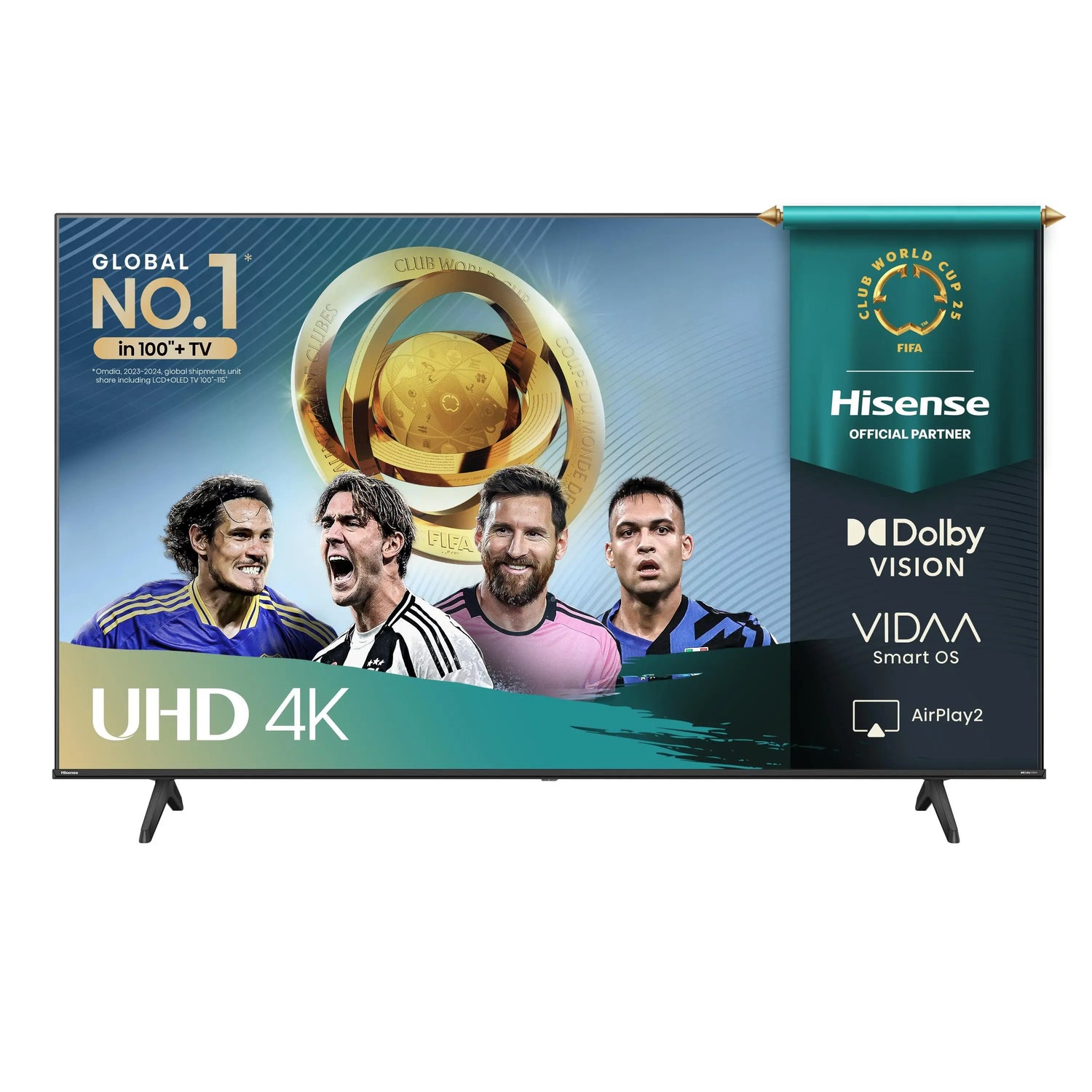 TV Hisense 75A69Q 75" UHD Smart TV AI 4K Smooth Motion Dolby Vision Dolby Audio