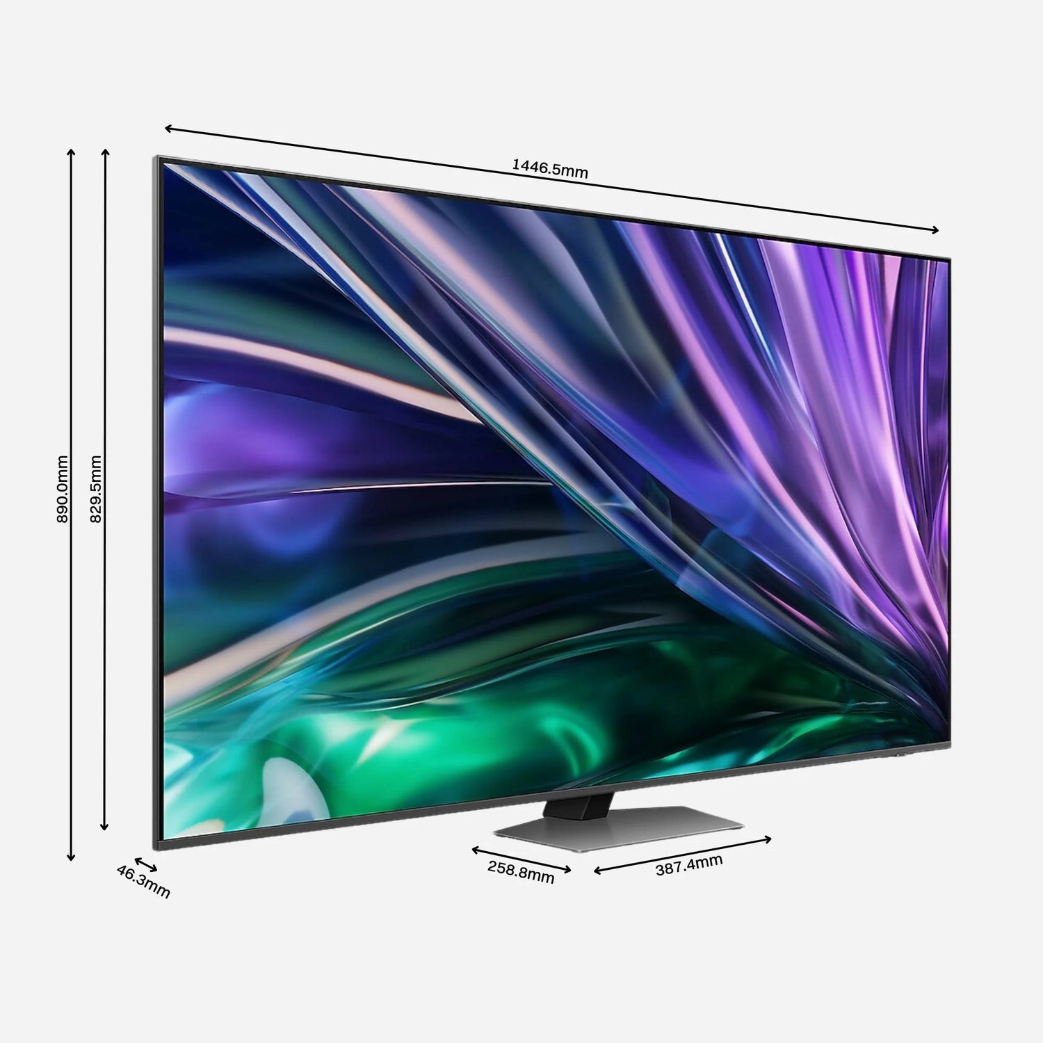 TV Samsung QE65QN85DBTXZT QLED 4K 65" Processore NQ4 AI Gen2 Smart TV