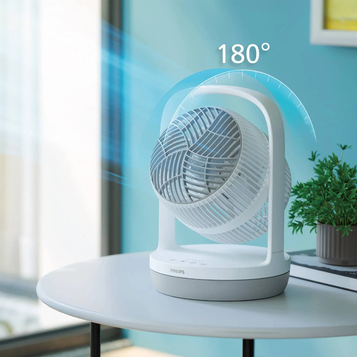 Ventilatore Da Tavolo Philips CX2050/00 Colore Bianco Serie 2000