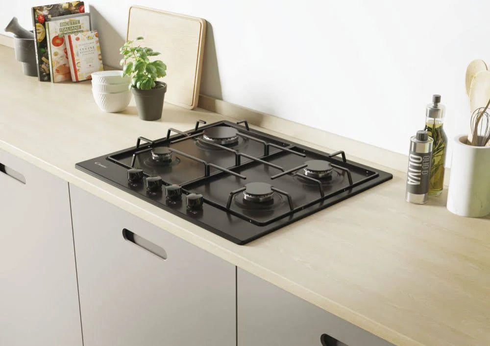 Piano Cottura A Gas Candy CHW6BRBB 4 Fuochi