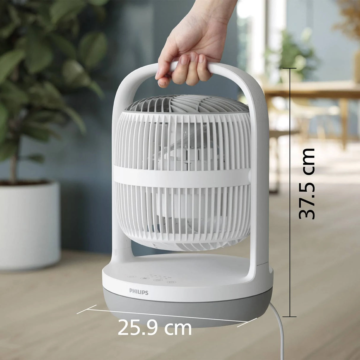 Ventilatore Da Tavolo Philips CX2050/00 Colore Bianco Serie 2000