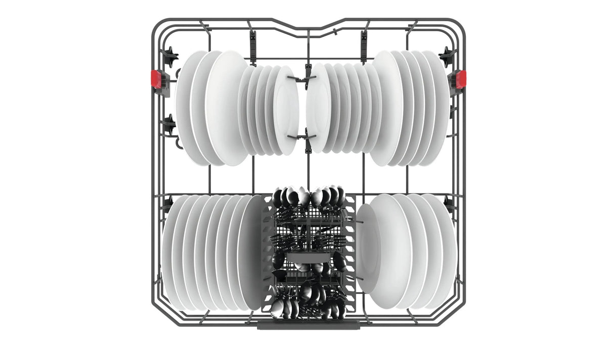 Lavastoviglie Whirlpool WFC 3C26 P X Libera Installazione Inox 14 Coperti Classe E