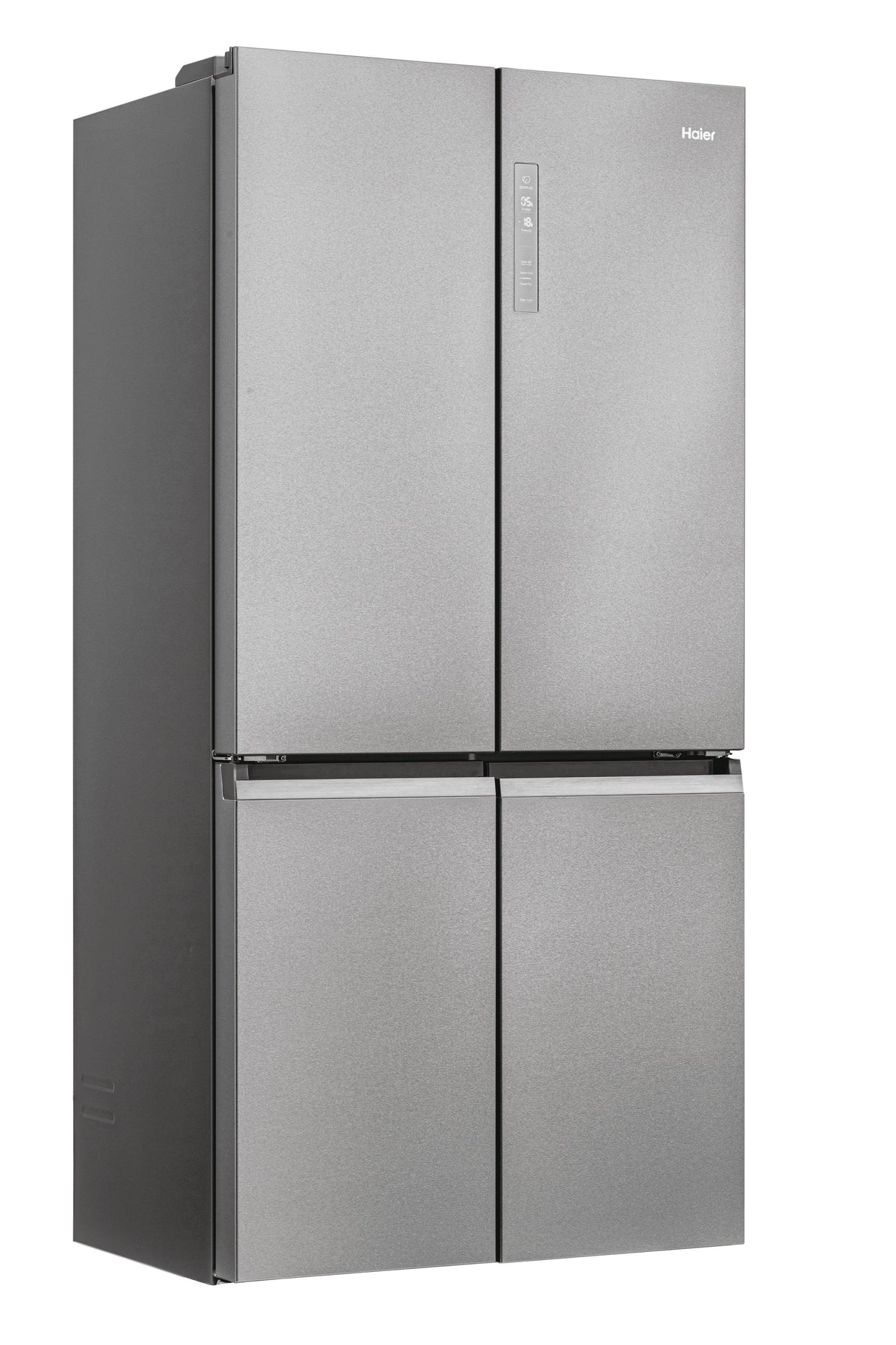 Frigorifero Haier HCR5919FOPG Quattro Porte Classe F Linea CUBE Nofrost Grey