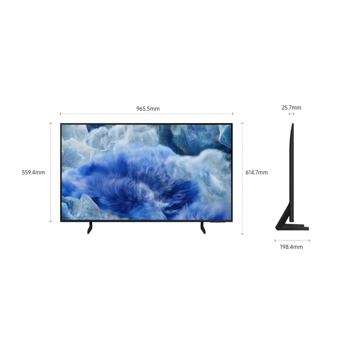 TV Samsung QE43Q8FAAUXZT 43" QLED Q8F 4K Vision AI Smart TV