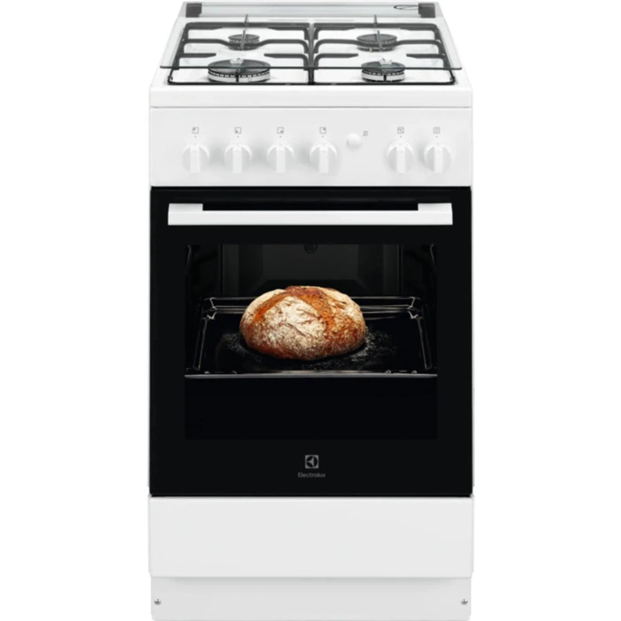 Cucina Electrolux LKK500000W 4 Fuochi Gas Forno Elettrico 50X60 Cm Classe A Colore Bianco Classe A