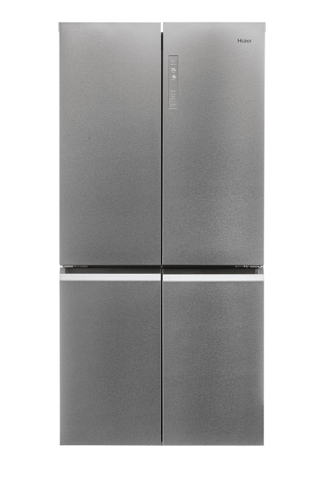 Frigorifero Haier HCR5919FOPG Quattro Porte Classe F Linea CUBE Nofrost Grey