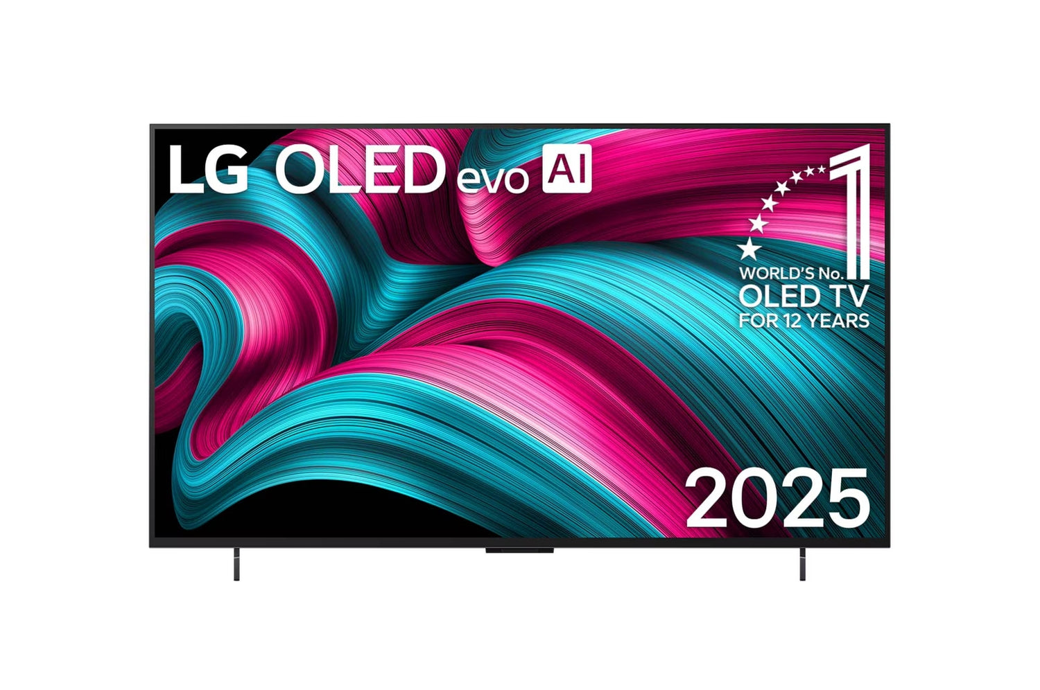TV LG OLED42C55LA.API 42" OLED EVO 4K UHD WEBOS Processore a9 Gen8 con AI