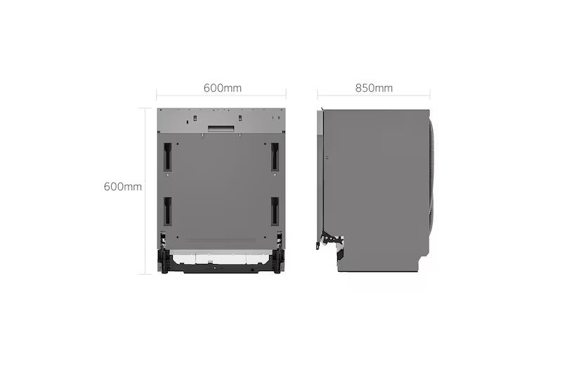 Lavastoviglie LG DF587HVS 14 coperti libera installazione Vapore Auto-apertura Wi-Fi 43 dB Classe A (-10%)