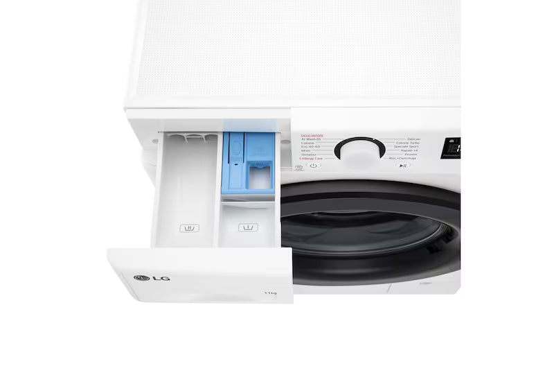 Lavatrice LG F4R3011NSWB 11 Kg 1400 giri AI DD™ Vapore Inverter Direct Drive Classe A-10%