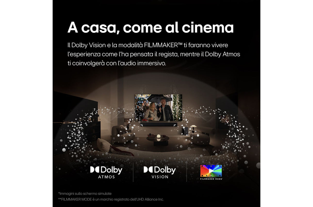 TV LG OLED77G45LW.API  77" OLED Evo AI G4 4K Smart TV Wall