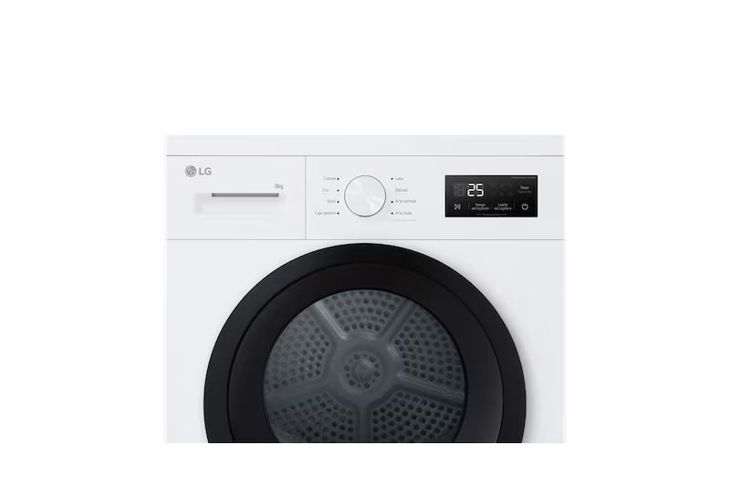 Asciugatrice LG RNA1008NWK 8 kg Pompa di Calore Classe A++ Bianco