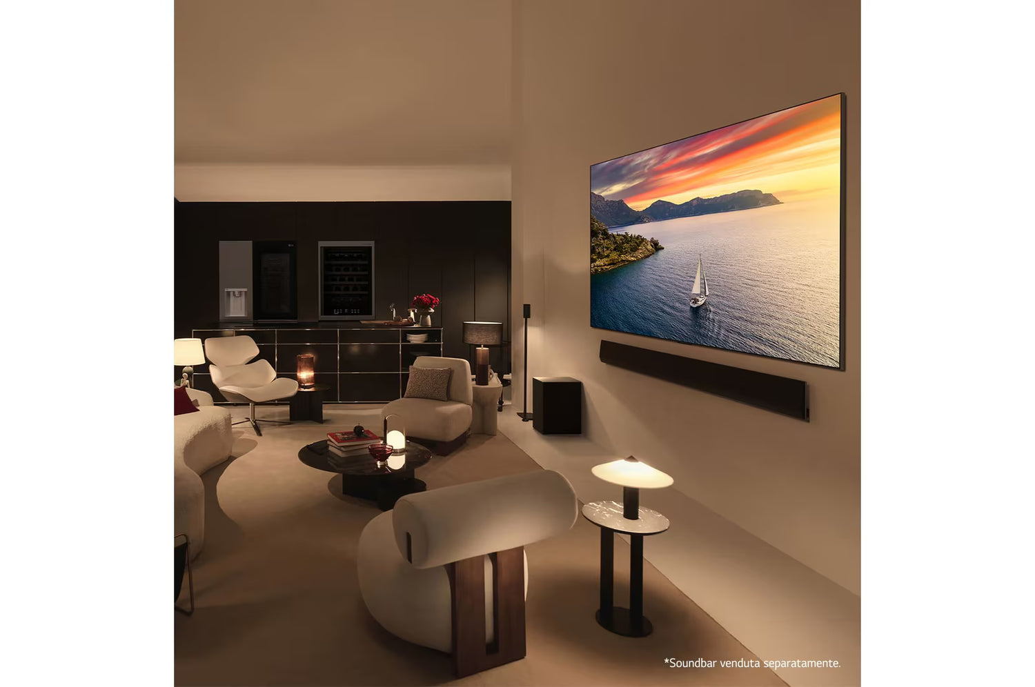 TV LG OLED77G45LW.API  77" OLED Evo AI G4 4K Smart TV Wall