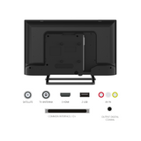 TV Digiquest ATV24 24" Android Led Audio Dolby Digital Plus