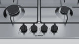 Piano Cottura A Gas Bosch PGP6B5B85 60Cm 4F Inox