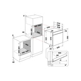 Forno Hotpoint FA4834HIXHA Elettrica Da Incasso Classe A 71 L Inox