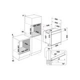 Forno Hotpoint FIT804HANHA Elettrico Da Incasso Classe A 73L Antracite
