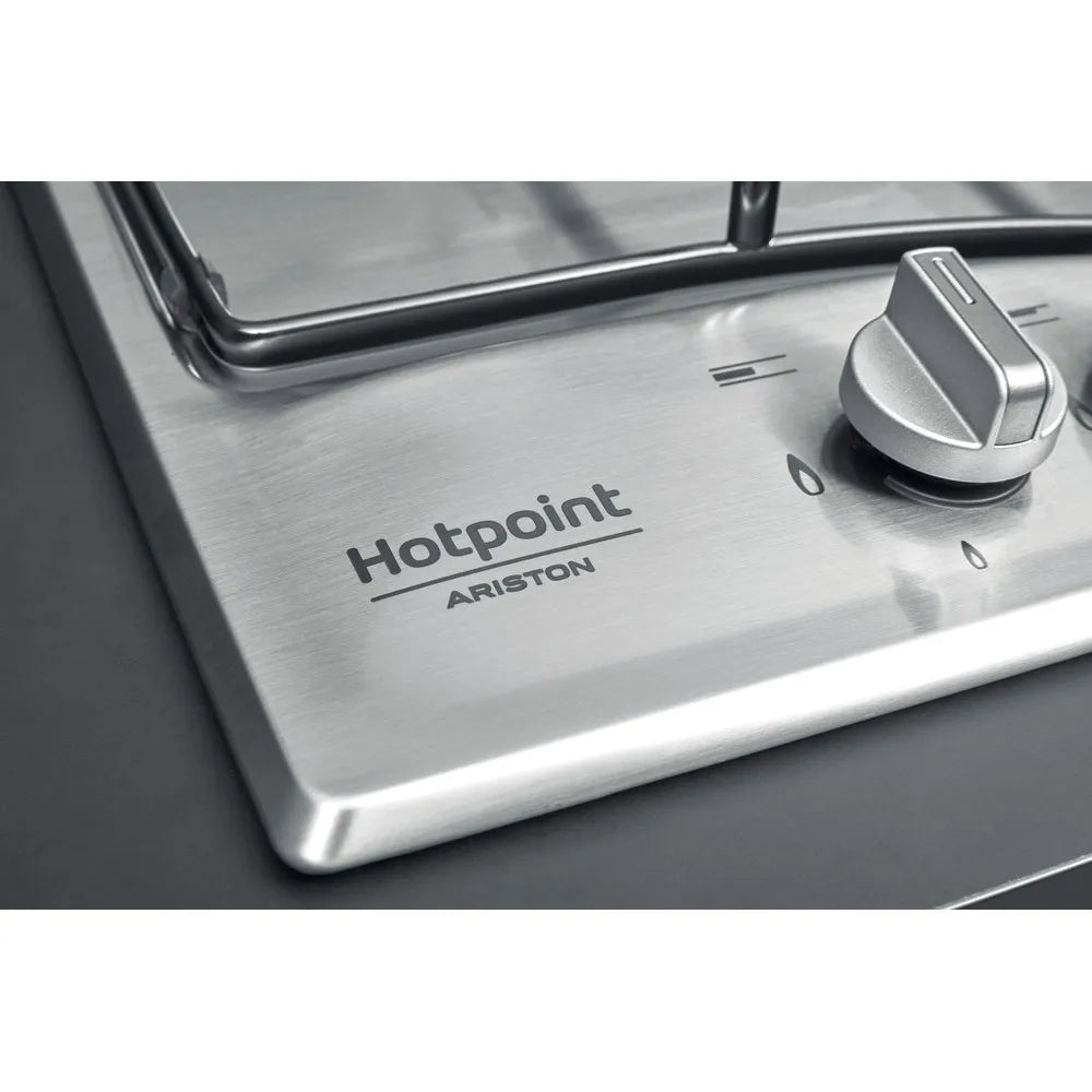 Piano Cottura A Gas Hotpoint PCN642T/IX/HAR 4 Fuochi Acciaio Inox
