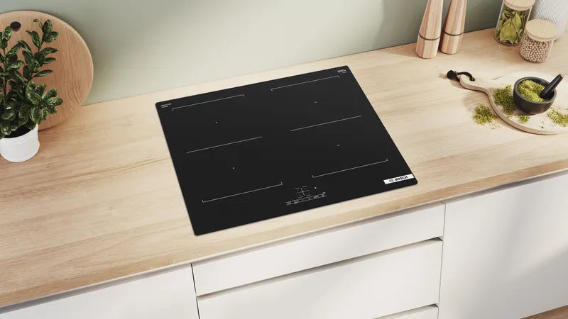 Piano Cottura Induzione Bosch PVQ611BB6E FLEX 60Cm Nero