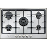 Piano Cottura A Gas Whirlpool GMR7522/IXL 75 Cm 5 Fuochi Acciaio Inox
