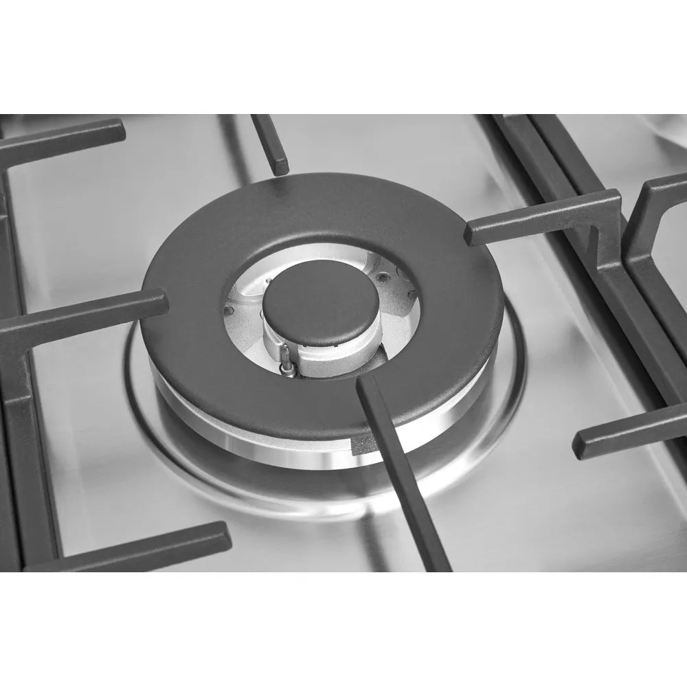 Piano Cottura A Gas Whirlpool GMR7522/IXL 75 Cm 5 Fuochi Acciaio Inox