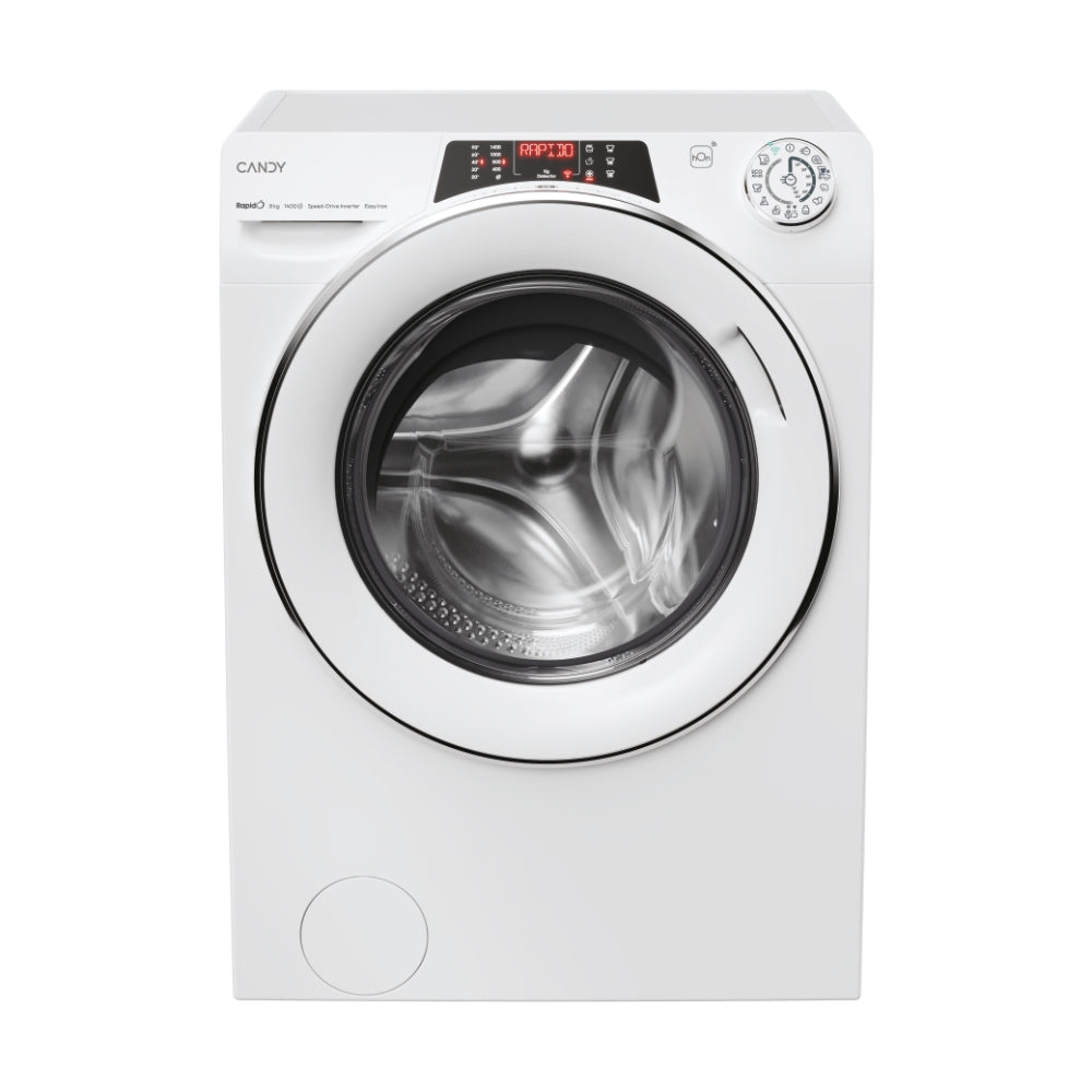 Lavatrice Candy RO1486DWMCT/1-S RapidÓ 8 kg 1400 Giri/min Classe A Funzione vapore