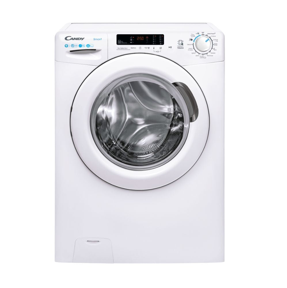 Lavatrice Candy CS1292DW4/1-11 Carica frontale 9 Kg Classe B Centrifuga 1200 giri 52 cm Smart colore Bianco