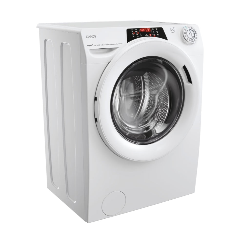 Lavatrice Candy RO 496DWM7/1-S Capacità 9 Kg Classe A-15% Wi-Fi Centrifuga 1400 Giri