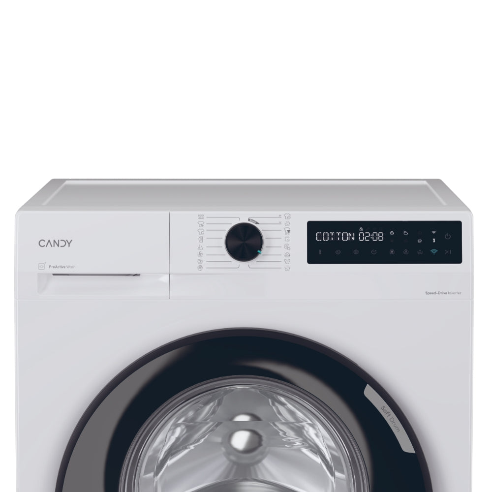 Lavatrice Candy BR410B8-S Carica frontale 10 kg 1400 giri Classe A 16 programmi Wi-Fi + BLE