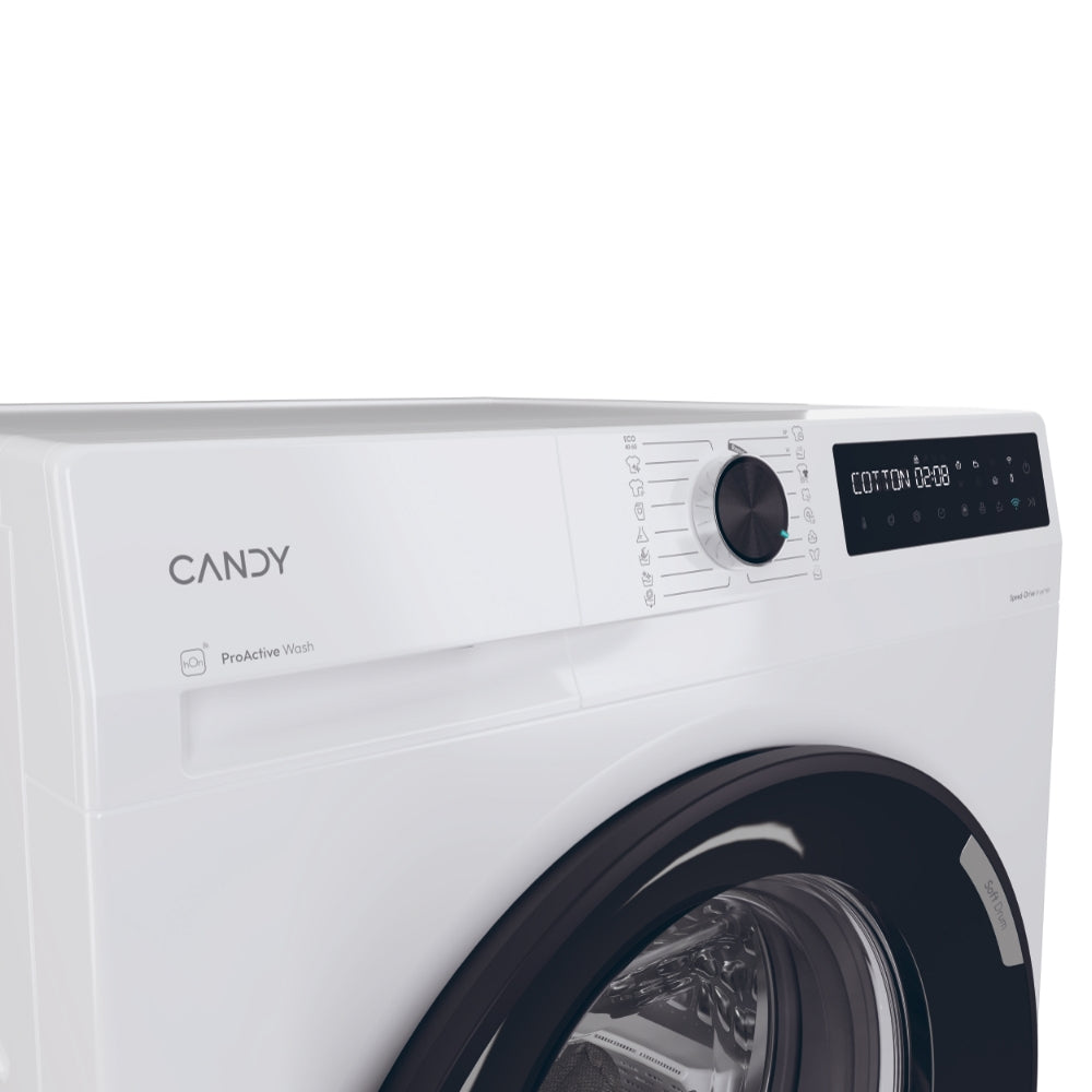 Lavatrice Candy BR410B8-S Carica frontale 10 kg 1400 giri Classe A 16 programmi Wi-Fi + BLE