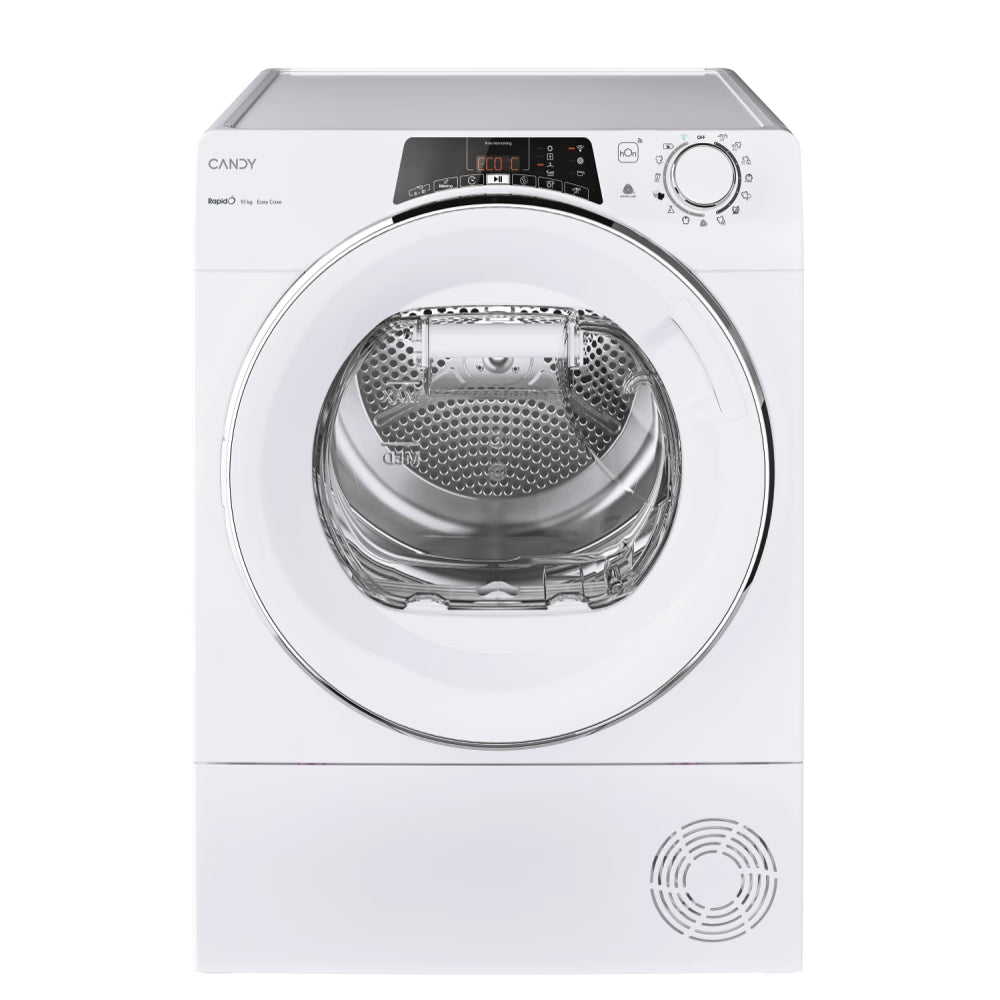 Asciugatrice Candy ROE H10A2TCEX-S Pompa di Calore 10kg Classe E