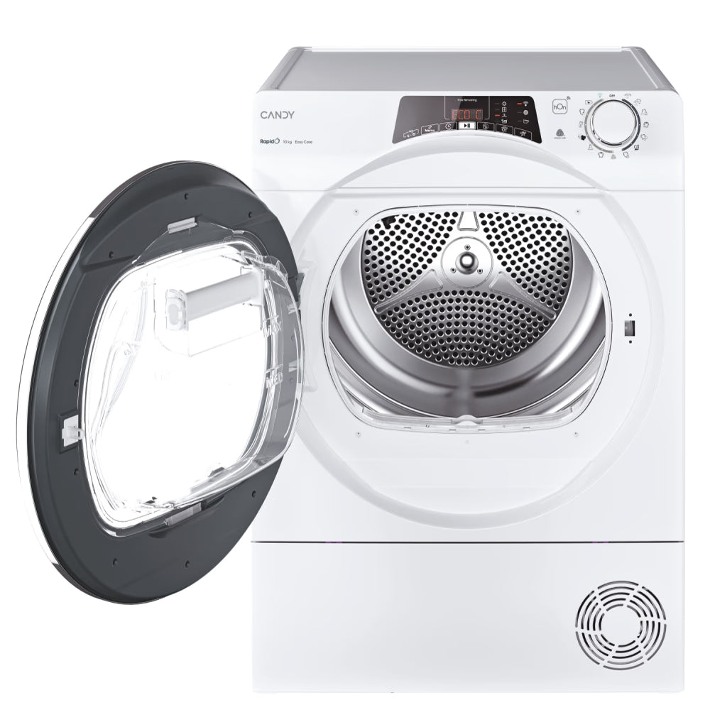 Asciugatrice Candy ROE H10A2TCEX-S Pompa di Calore 10kg Classe E