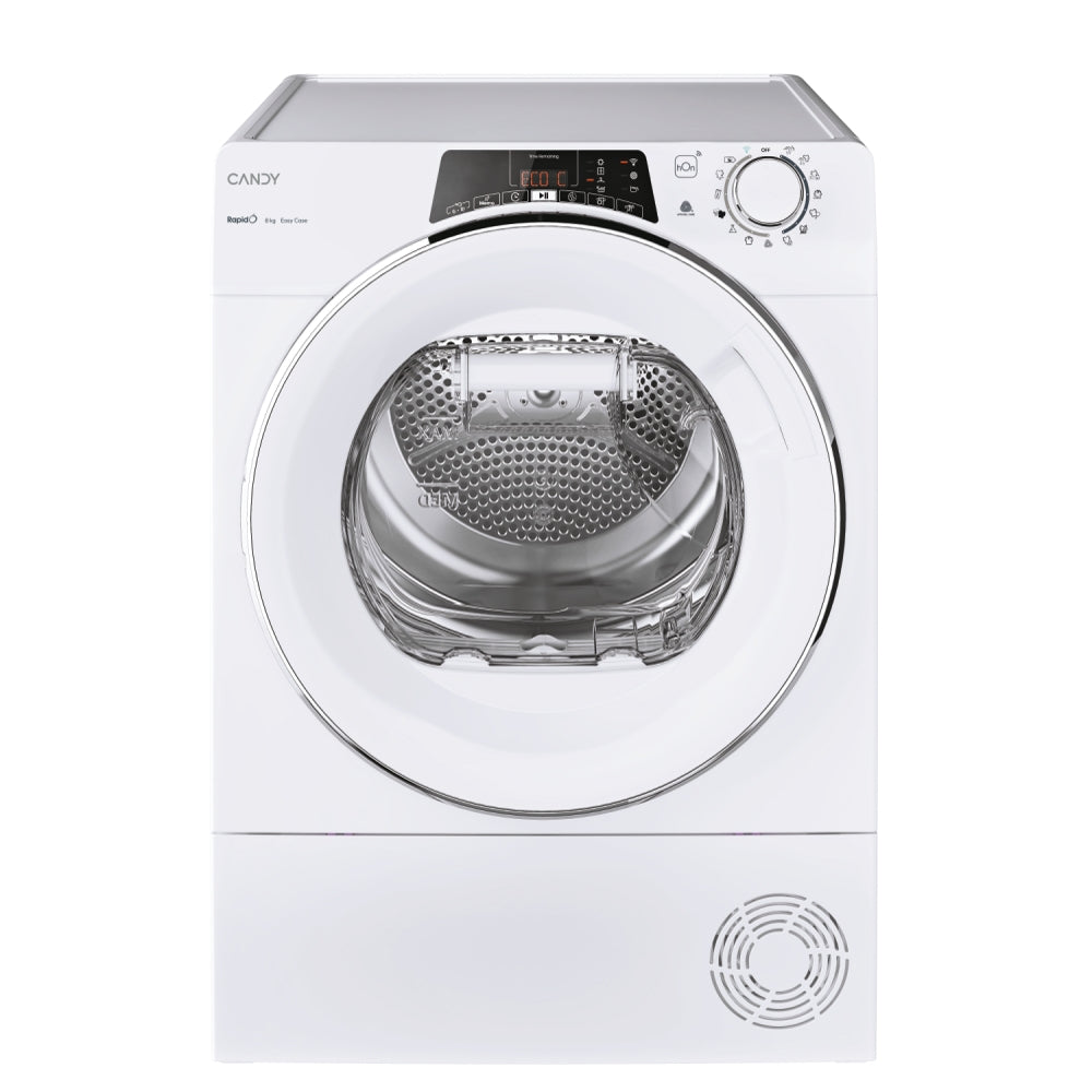 Asciugatrice Candy ROEH8A2TCEX-S Pompa di Calore 8kg Classe E RapidÓ