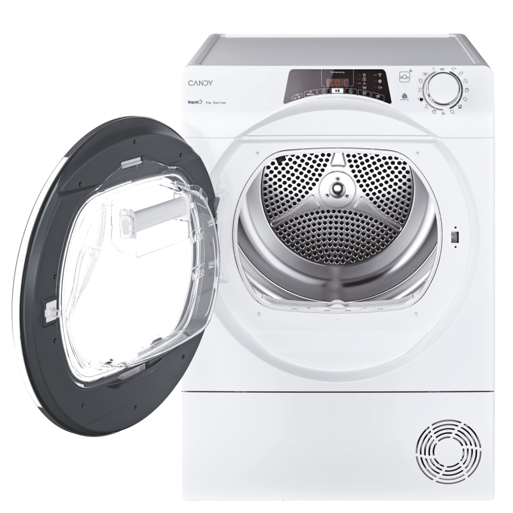 Asciugatrice Candy ROEH8A2TCEX-S Pompa di Calore 8kg Classe E RapidÓ