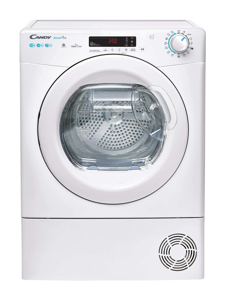 Asciugatrice Candy CSOEH10A2DE-S Smart Pro Libera installazione a Pompa di calore 10 Kg Classe E Bianco